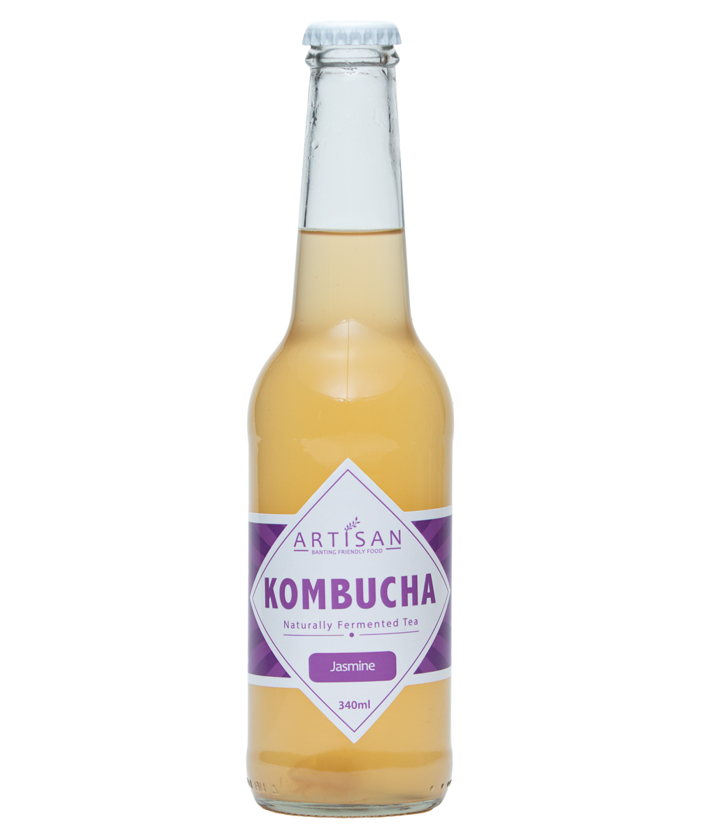Jasmine Kombucha - Soft floral aroma, elegant and refreshing.