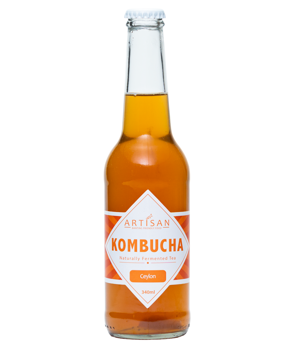 Ceylon Kombucha - Smooth, classic tea flavour with a subtle tang from the fermentation.