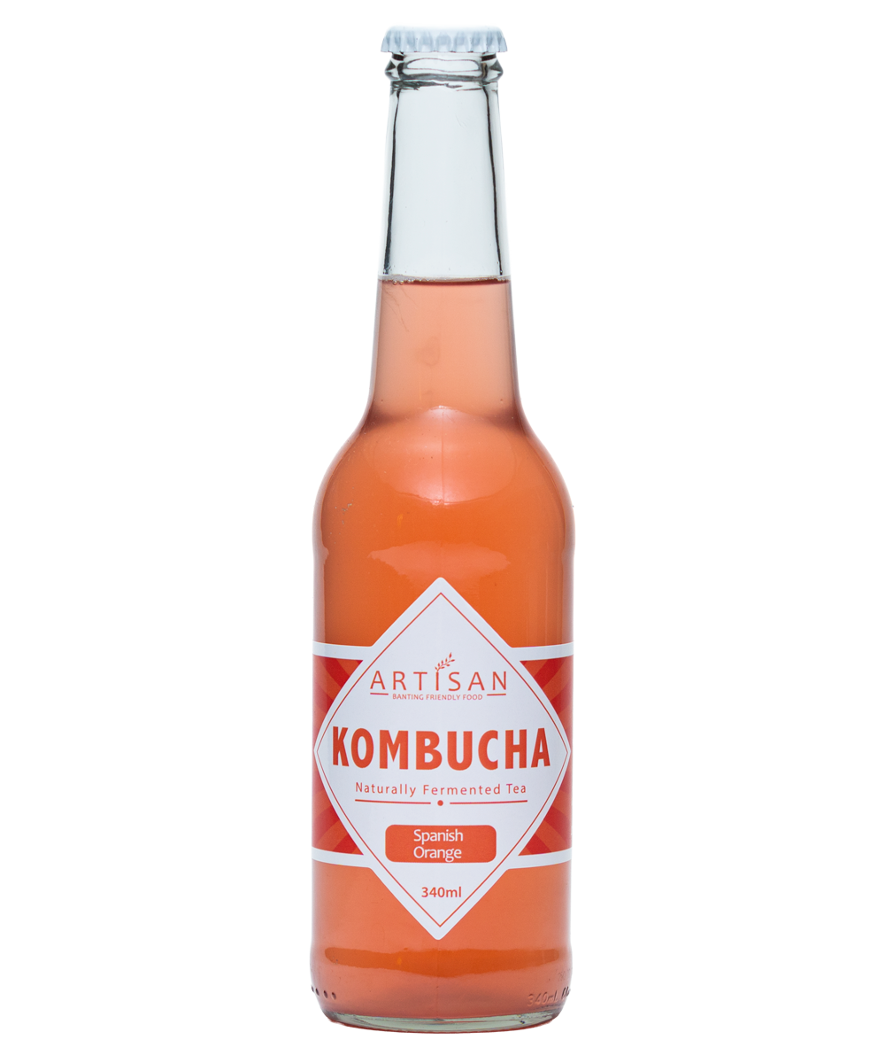 Spanish Orange Kombucha - Juicy, sweet, and fragrant with a bold orange aroma.