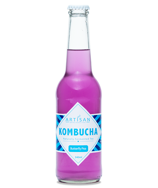 Butterfly Pea Kombucha